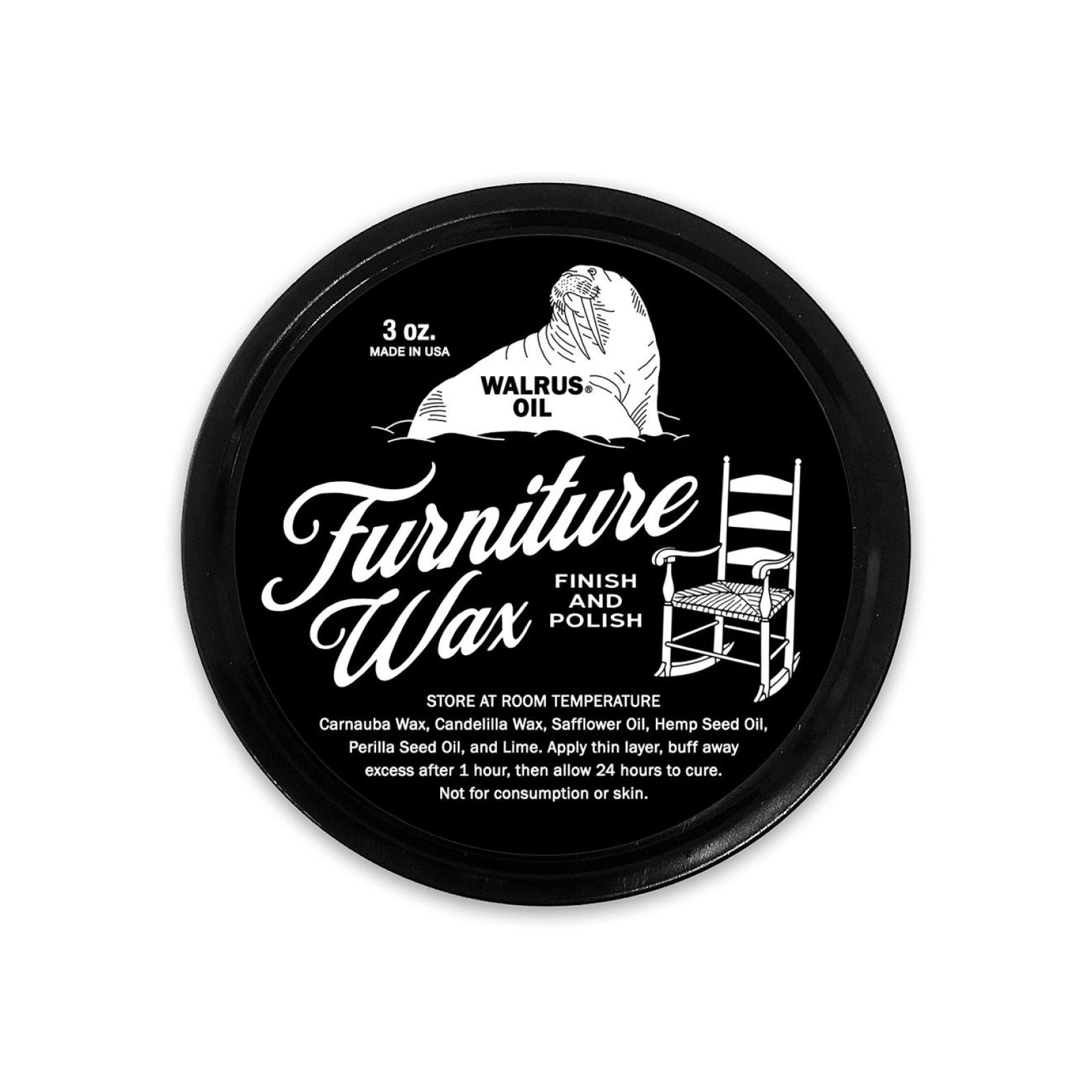 Walrus Oil – Furniture Wax (Protective Wood Finish) - Crown Point Wood Co.