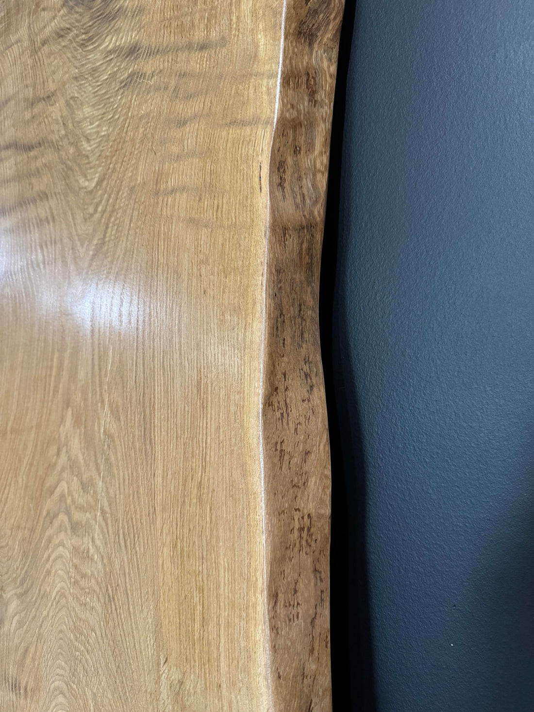 How to Prep the Live Edge on a Slab — No Router Required - Crown Point Wood Co.