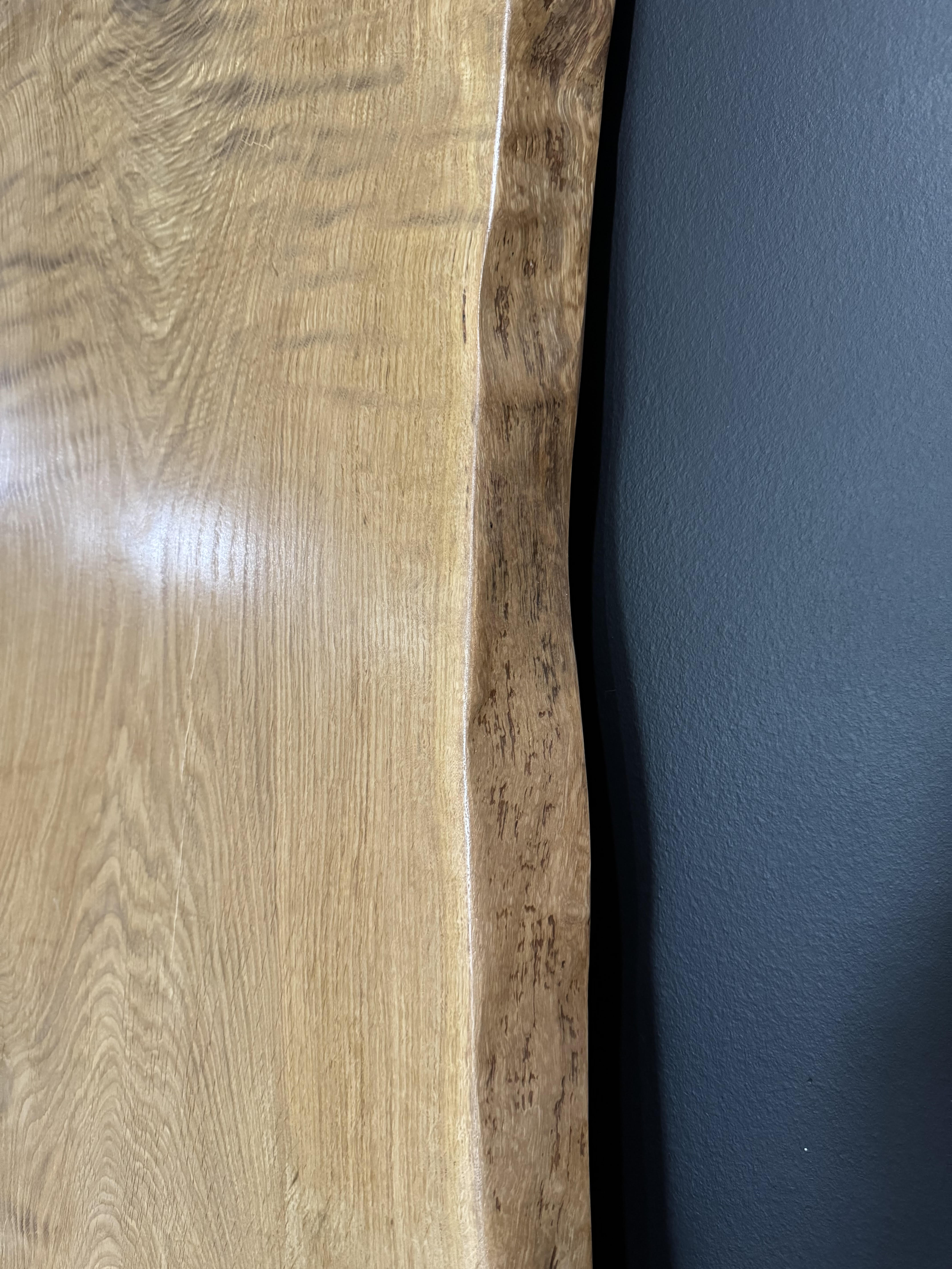 How to Prep the Live Edge on a Slab — No Router Required - Crown Point Wood Co.