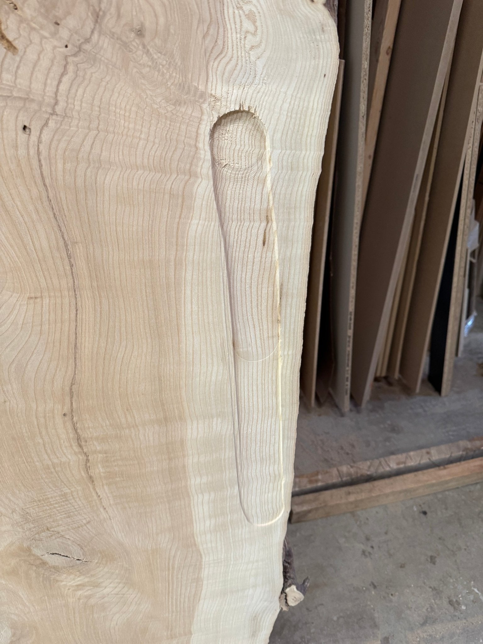 Ash Slab A119 - Crown Point Wood Co.