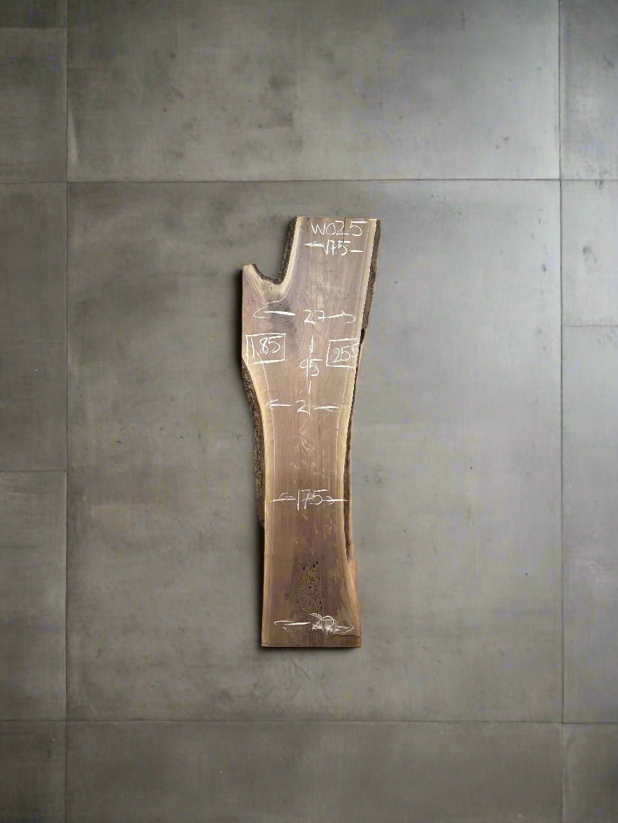 Walnut Slab W025 - Crown Point Wood Co.