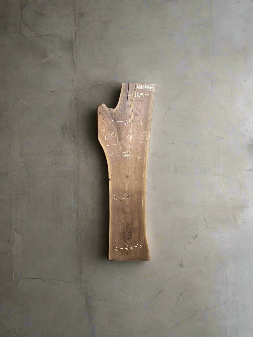 Walnut Slab W028 - Crown Point Wood Co.