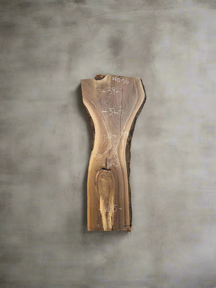 Walnut Slab W036 - Crown Point Wood Co.