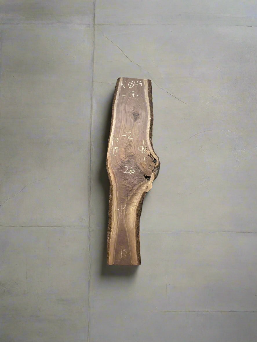 Walnut Slab W047 - Crown Point Wood Co.