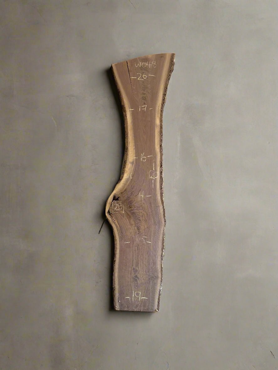 Walnut Slab W048 - Crown Point Wood Co.