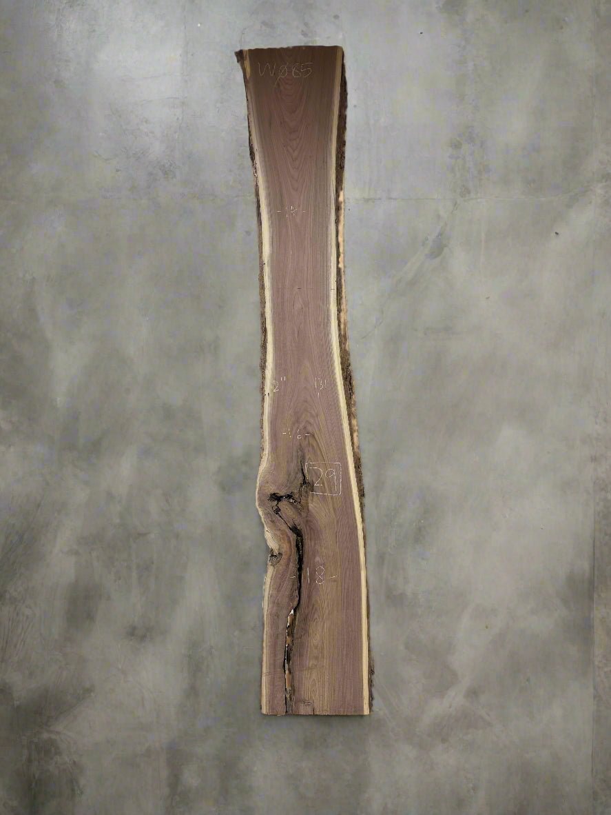 Walnut Slab W085 - Crown Point Wood Co.