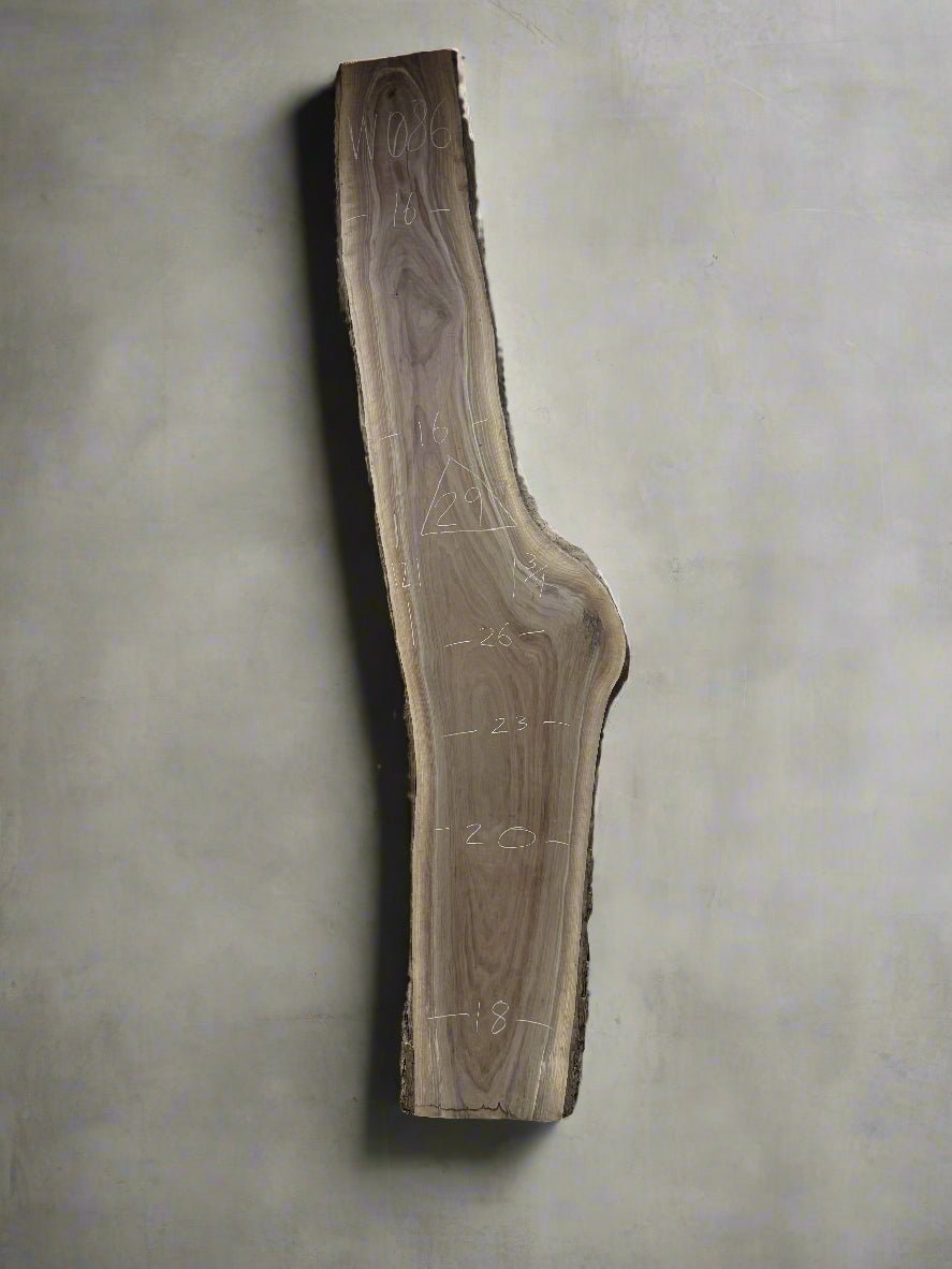Walnut Slab W086 - Crown Point Wood Co.
