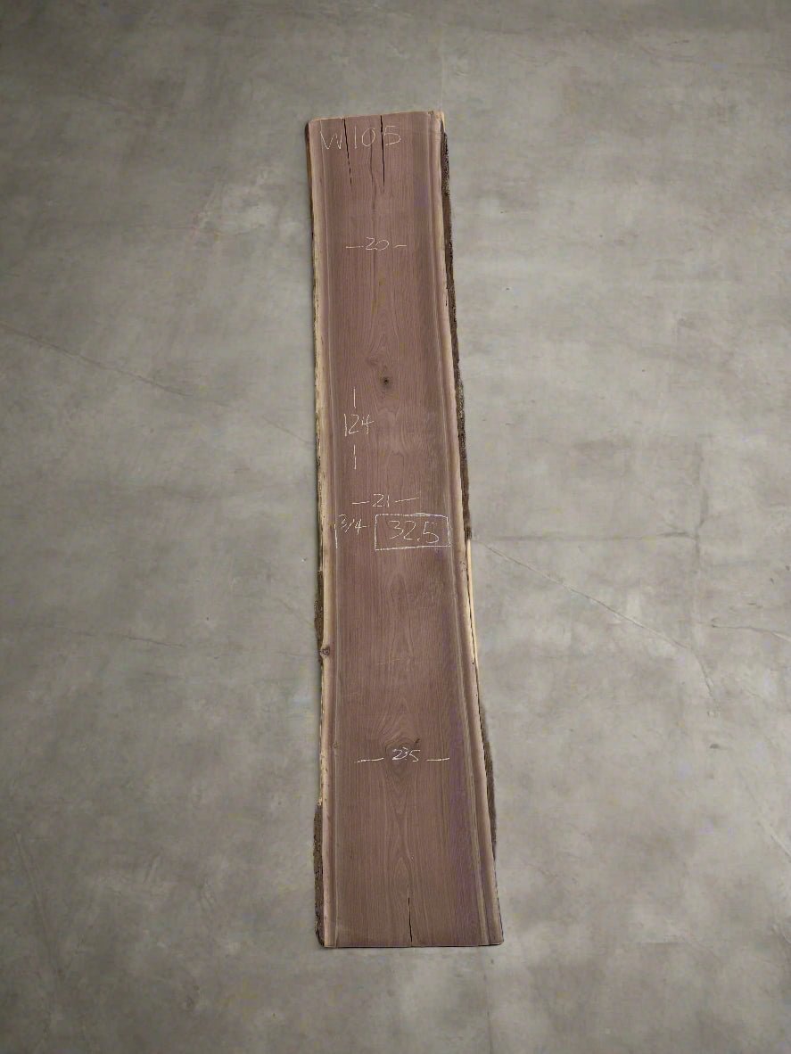 Walnut Slab W105 - Crown Point Wood Co.