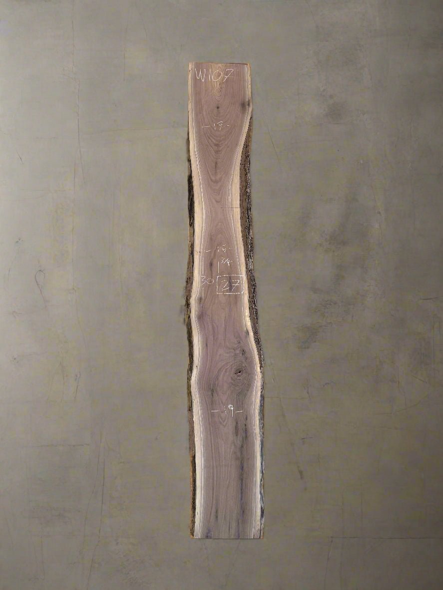 Walnut Slab W107 - Crown Point Wood Co.