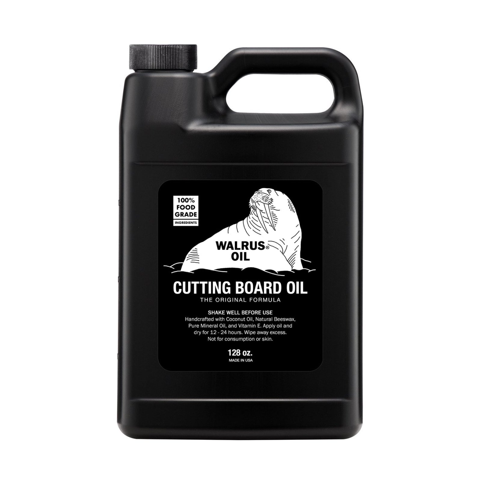 Applying Walrus Oil to cutting board – natural wood conditioner

