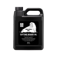 Applying Walrus Oil to cutting board – natural wood conditioner

