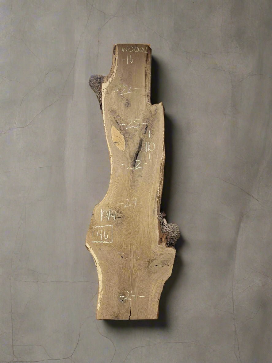 White Oak Slab WO002 - Crown Point Wood Co.