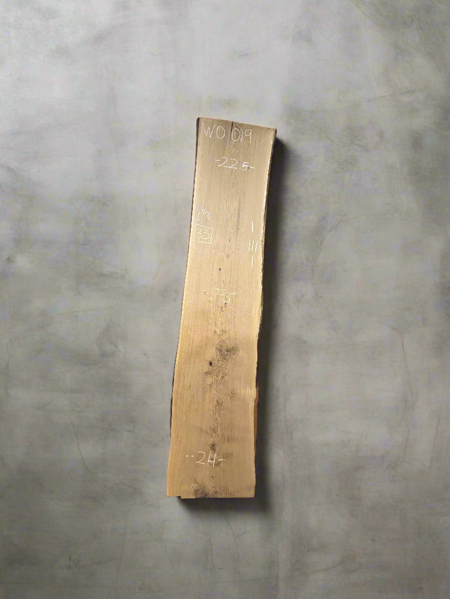 White Oak Slab WO019 - Crown Point Wood Co.