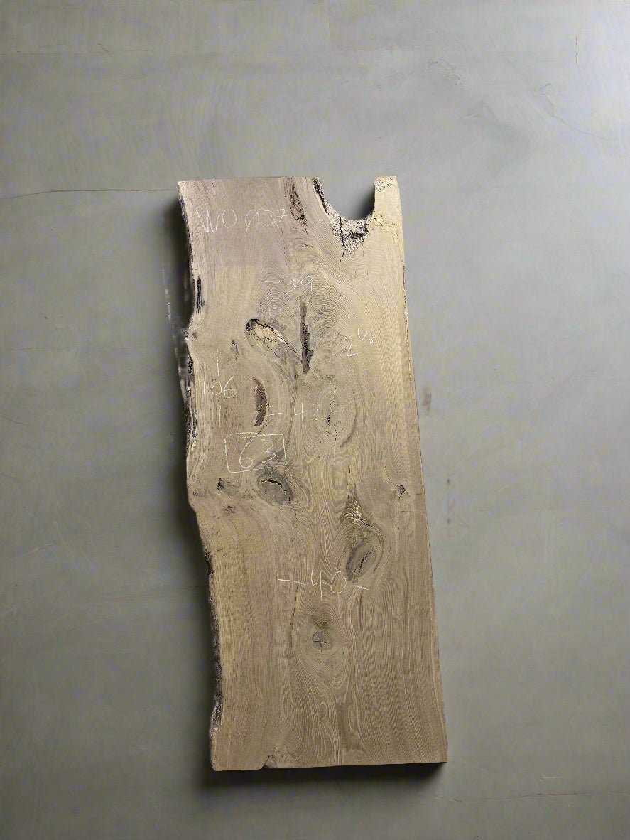 White Oak Slab WO037 - Crown Point Wood Co.