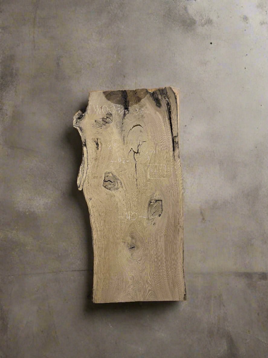 White Oak Slab WO043 - Crown Point Wood Co.